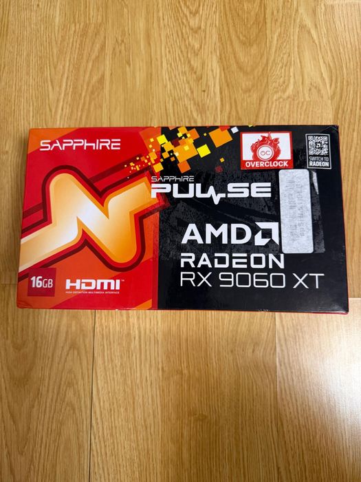 Placa video Sapphire Radeon RX 9060 XT PULSE OC 16GB GDDR6 128-bit