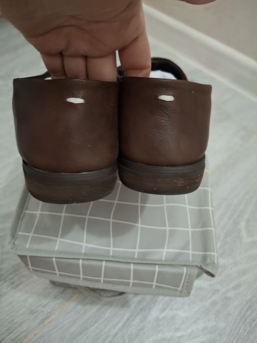 Балетки таби из нат.кожи