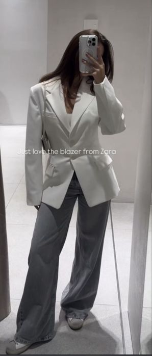 Сако (блейзър) от ZARA . Размер L.