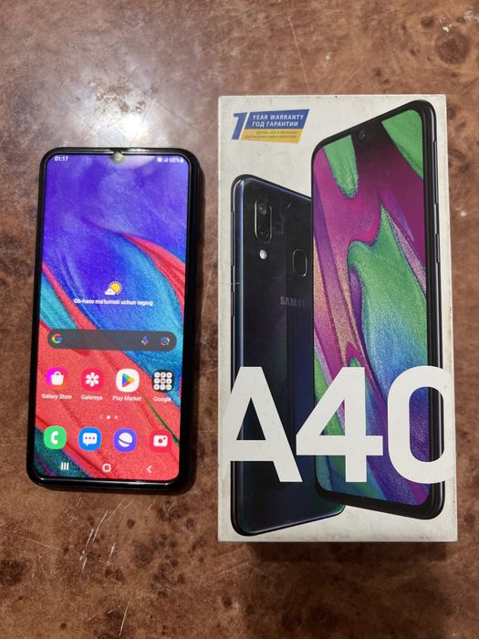 Samsung galaxy A40 sotiladi