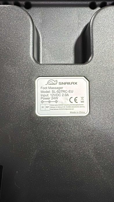 Aparat de masaj pentru picioare cu căldură Snailax SL-527RC