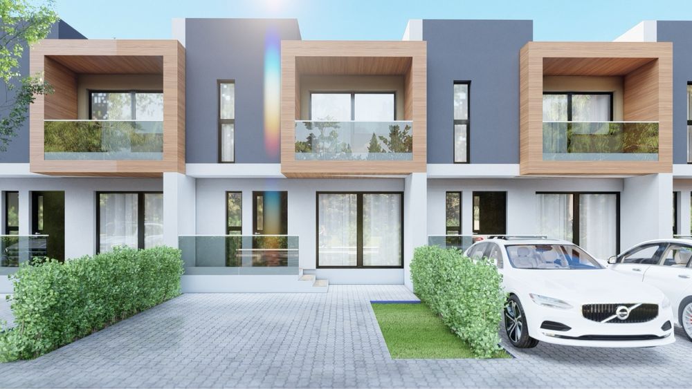 Case insiruite 4 camere Trivale tva inclus