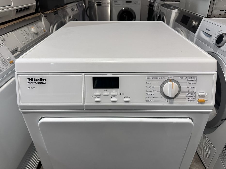 Сушилня +гаранция 1 година. MIELE PROFESSIONAL 7кг. Безплатна доставка  за София