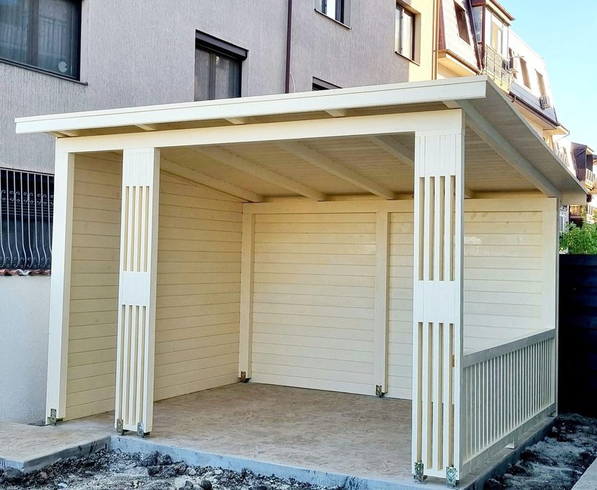 Foisoare si terase moderne din lemn