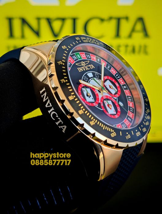INVICTA Monte Carlo Casino 50mm, Инвикта нов ръчен часовник