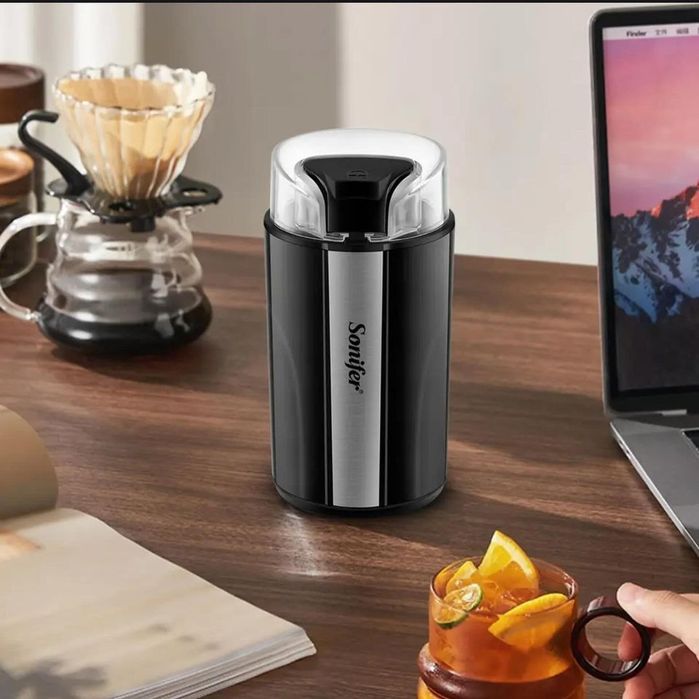 Электрическая мини мельница kofemolka кофемолка Sonifer sf-3567