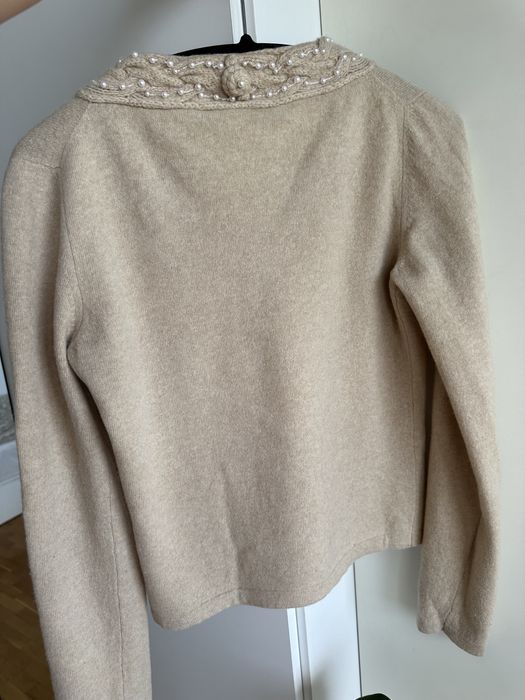 Max Mara пуловер с вълна и кашмир