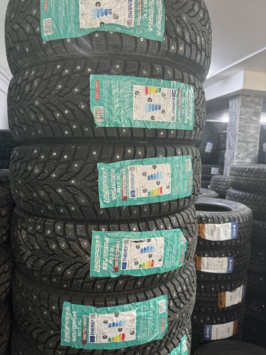 Шины новые зима 185/65 R14 шипы донгелек