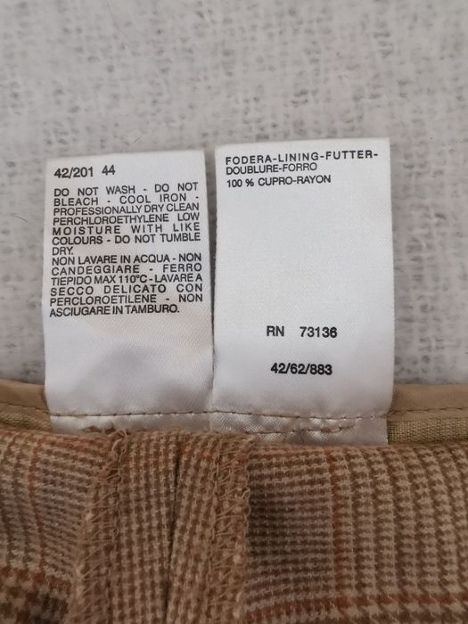 Pantaloni Max Mara office din lână virgină