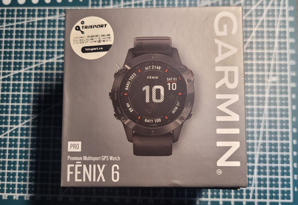 Garmin Fenix 6 Pro + curea originala nouă.