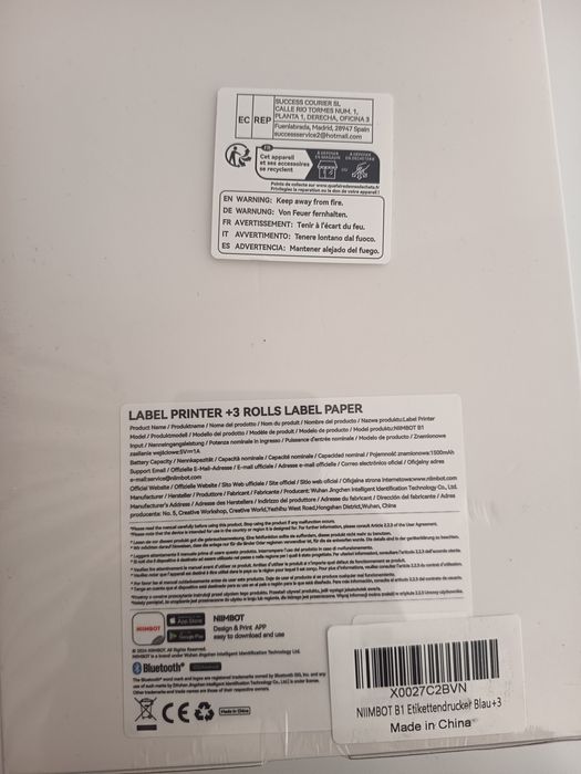 Imprimanta niimbot b1