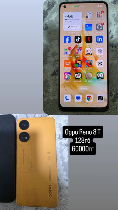 Oppo Reno 8 T  128гб
