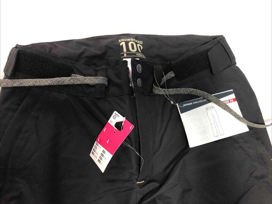CADOU CRĂCIUN - Pantalon Snowboard SNB100 Negru Bărbați - DREAMSCAPE