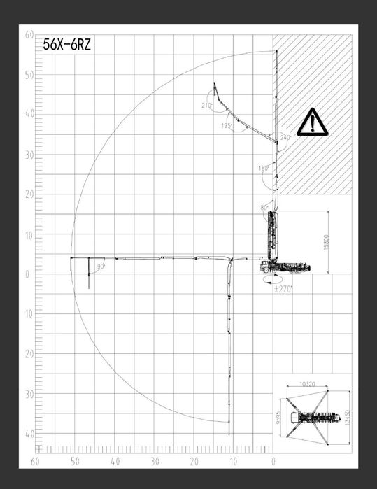 Автобетононасос 56X-6RZ Zoomlion