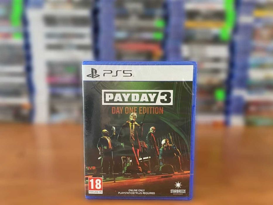 Новый Payday 3 Day One Edition PS5 Большой Выбор Игр