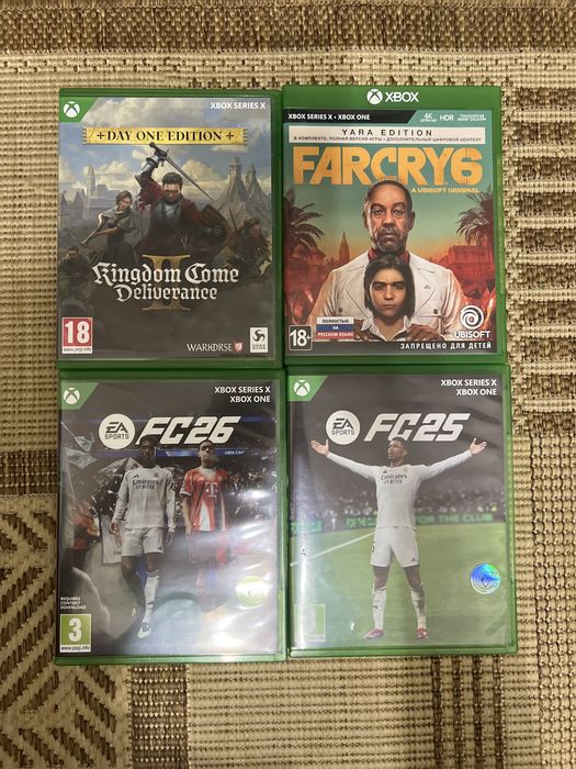 Xbox игры диски