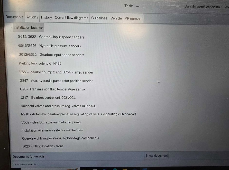 Odis vas 6154 laptop diagnoza auto vw skoda audi seat