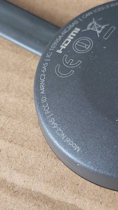 Google Chromecast 3  Hdmi Streaming Media Player folosit  Chromecast