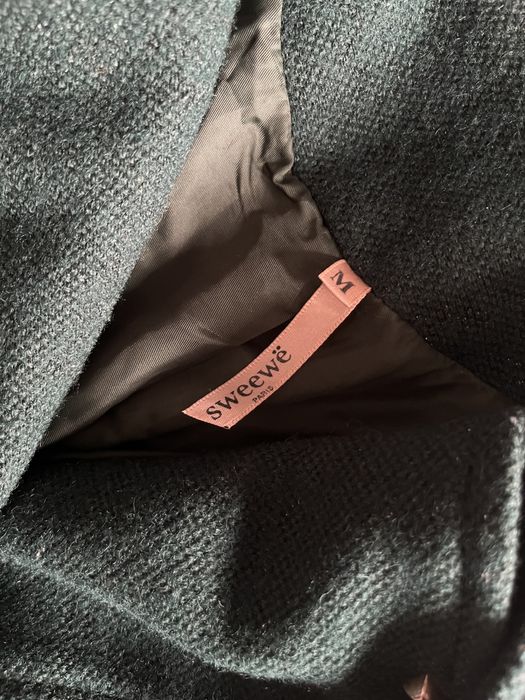 Дамско зелено палто