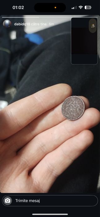 Moneda F Rara 10 bani 1952