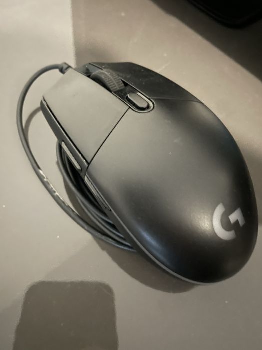 Мишка Gaming Logitech G102 Lightsync, 8000 dpi, RGB, Черен