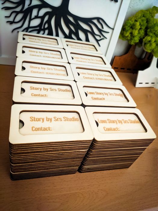 Cutie lemn stick usb flash