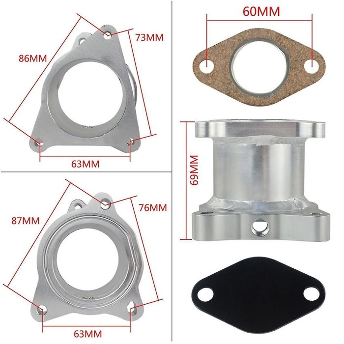 Kit EGR VAG 1.2 / 1.9 / 2.0 TDI VW Audi Seat Skoda