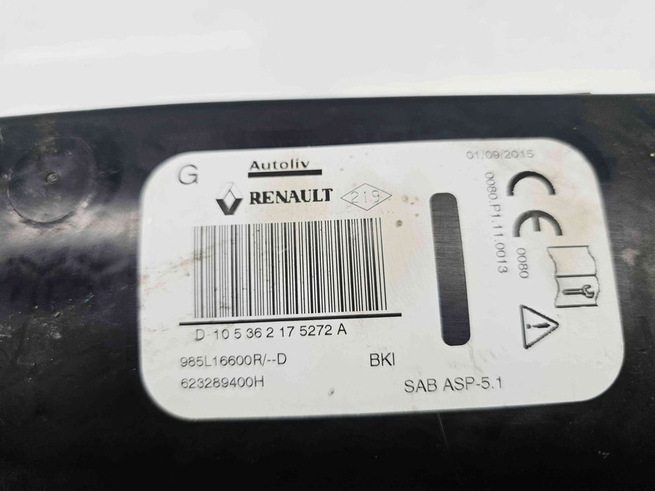 Airbag lateral stanga Renault Megane 3 [Fabr 2008-2015] Facelift 985L
