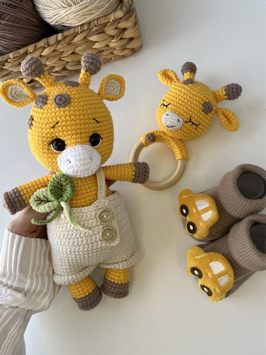 Вязаные игрушки ручной работы