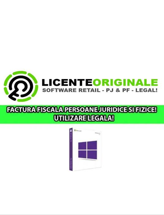 Licenta Windows 10 Pro / Home - Licente Originale cu Factura Fiscala