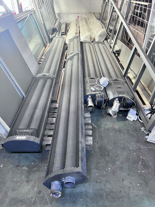 Încălzitor radiant tubular pe gaz natural MIRA Heating – 38 kW