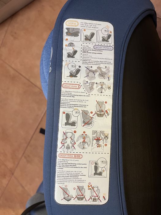 Детско столче Мони 0-36кг