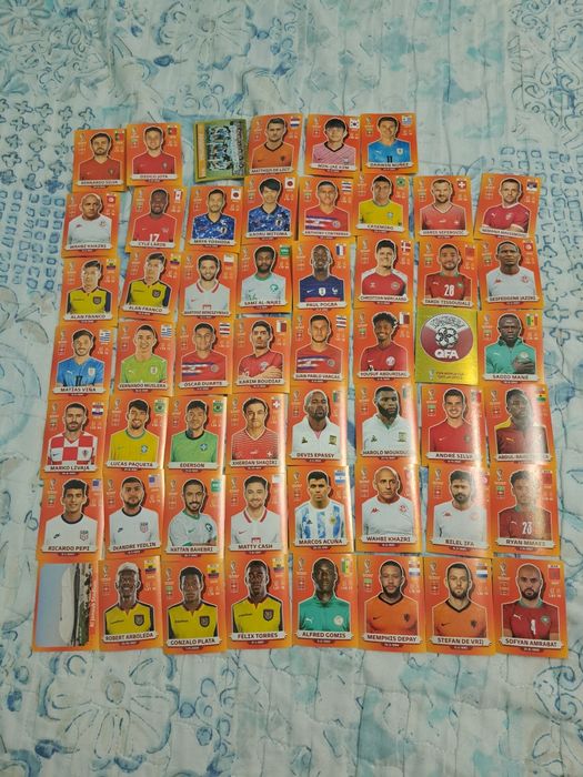 Стикери panini на световното първенство в Катар