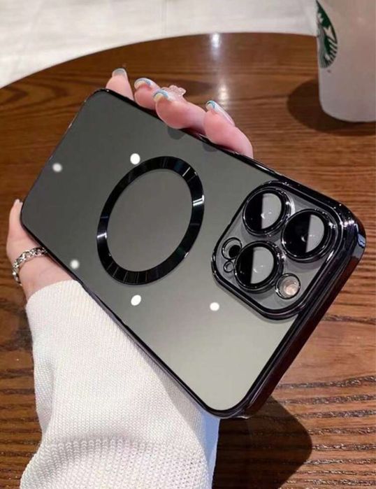 Силиконов магнитен кейс Iphone 12 pro max