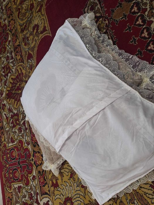 Покрывало и подушки для кровати/ кровать учун прокрывало ва йостиклари