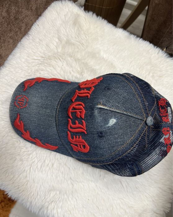 Шапка Philipp Plein original denim