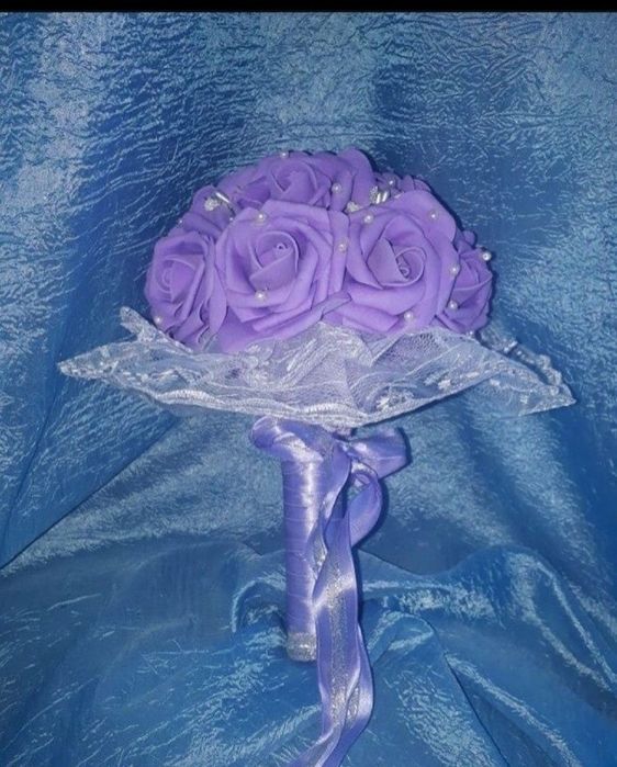 Букет для невесты, бутоньерка.бабочка  ...