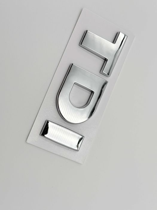 Emblema Compatibila VW TDI crom