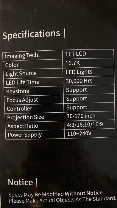 Проектор , домашний кинотетар Android OS