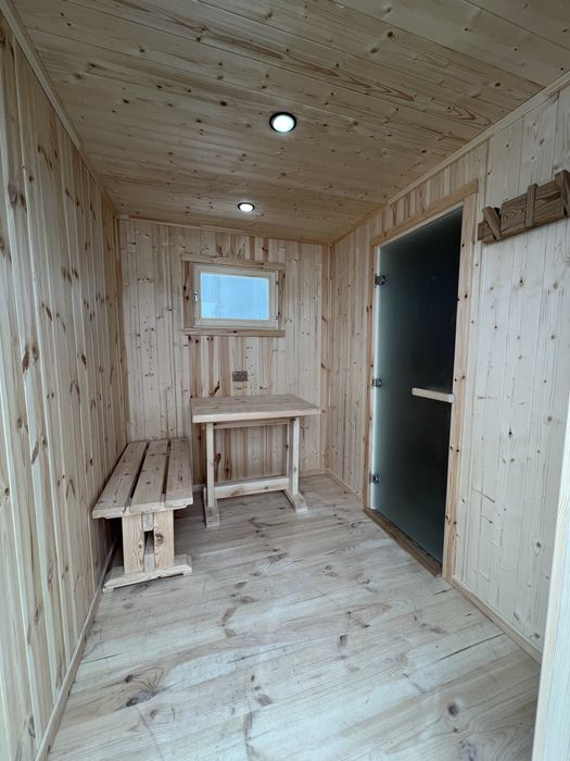 Каркасная баня, 4 метра.