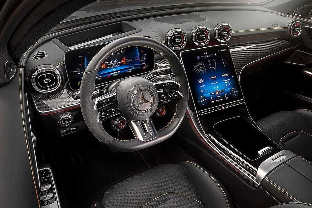 Trimuri Bord Carbon / OEM / Mercedes / AMG /C-Class W206 / W236 CLE / AMG C63 / C43 AMG / Noi Originale Sigilate in Cutie