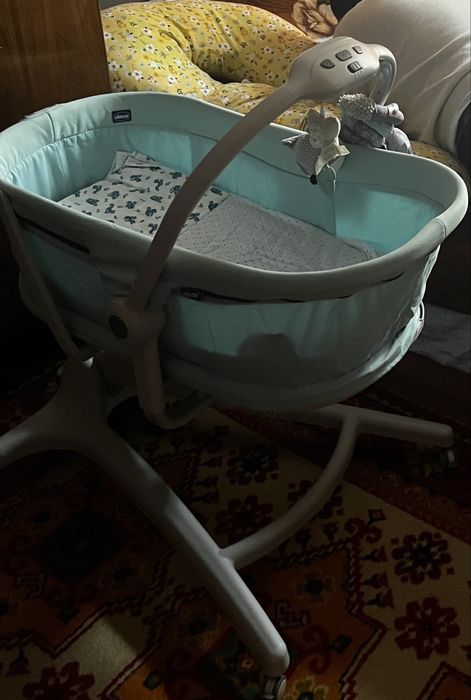 Детская люлька Chicco Baby Hug Air 4 в 1 (б/у)