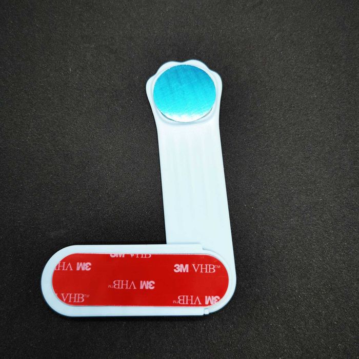 Suport de telefon pentru laptop, culori Roz si Albastru