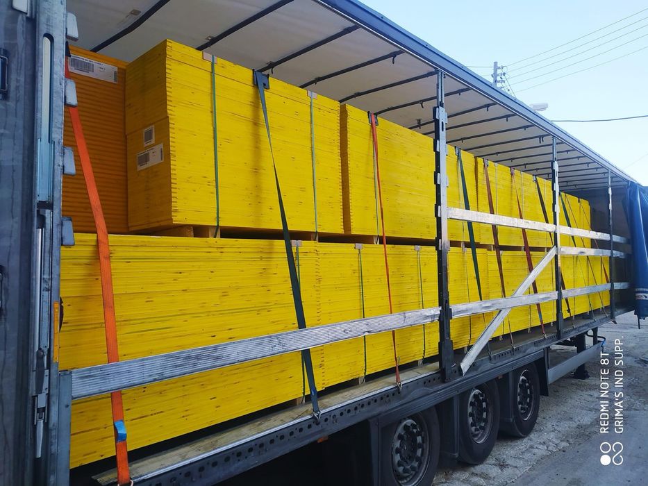 Cofraje tip doka panouri lana placa galbena popi tego schela grinda