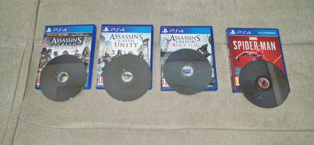 4 jocuri de PS4