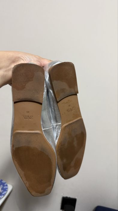 Балетки Zara оригинал 100%кожа