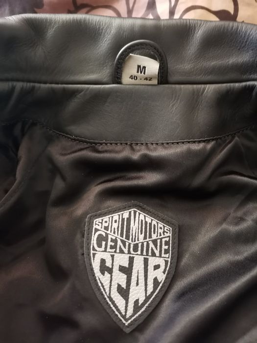 Дамско кожено яке за мотор Spirit Motors