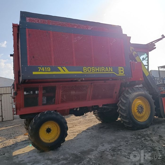 BOSHIRAN Paxta terish kombayini
