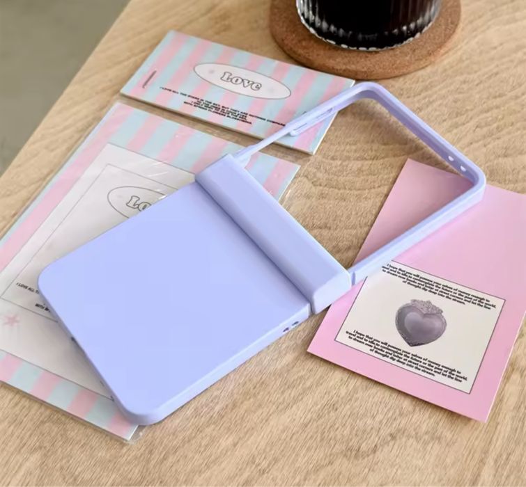 Samsung Z FLIP 7 Husa Plastic Ultra Slim cu Protectie Laterala