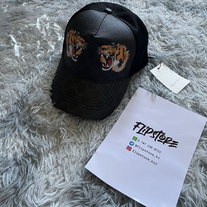 Gucci tiger cap новый